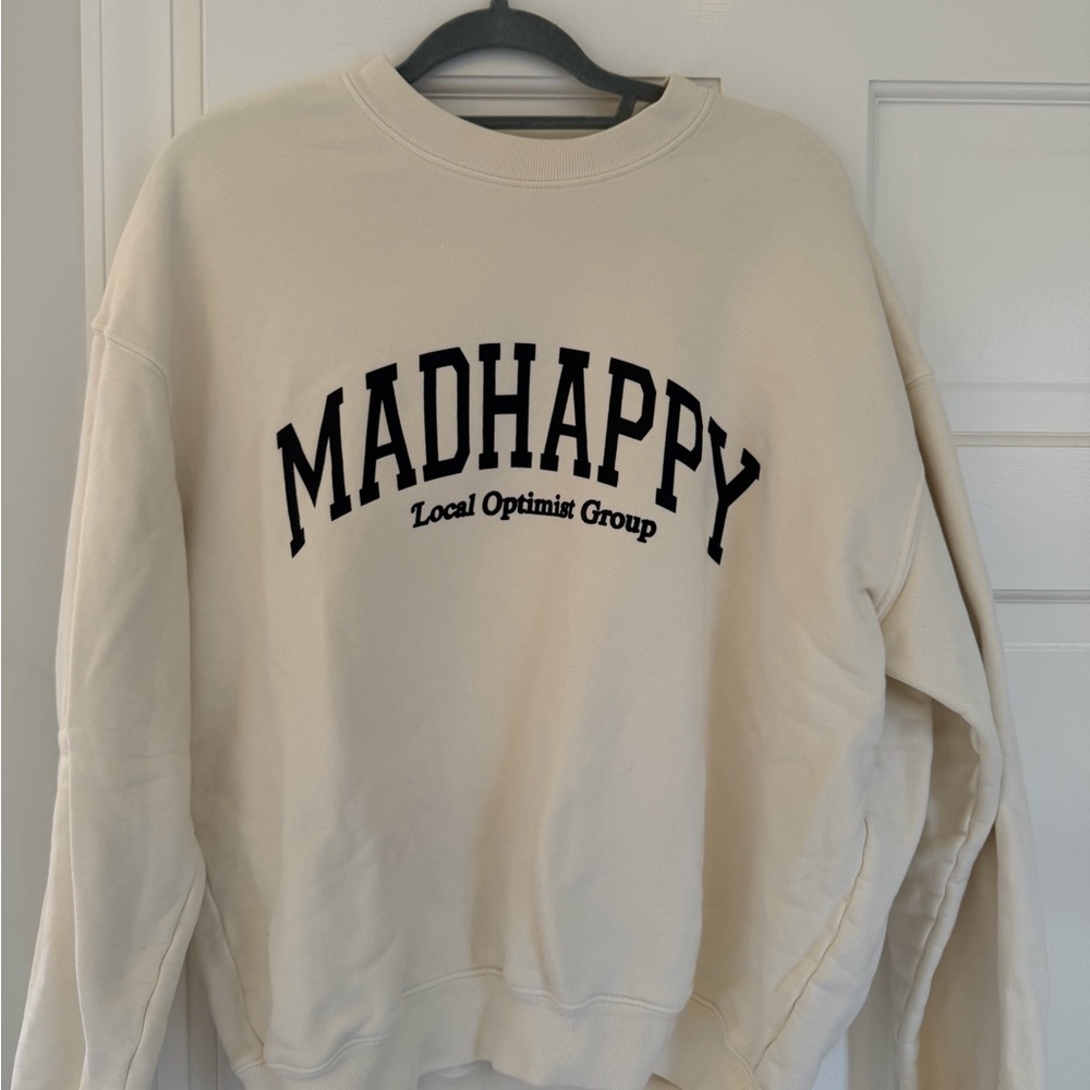 Madhappy local optimist Cream Sweater